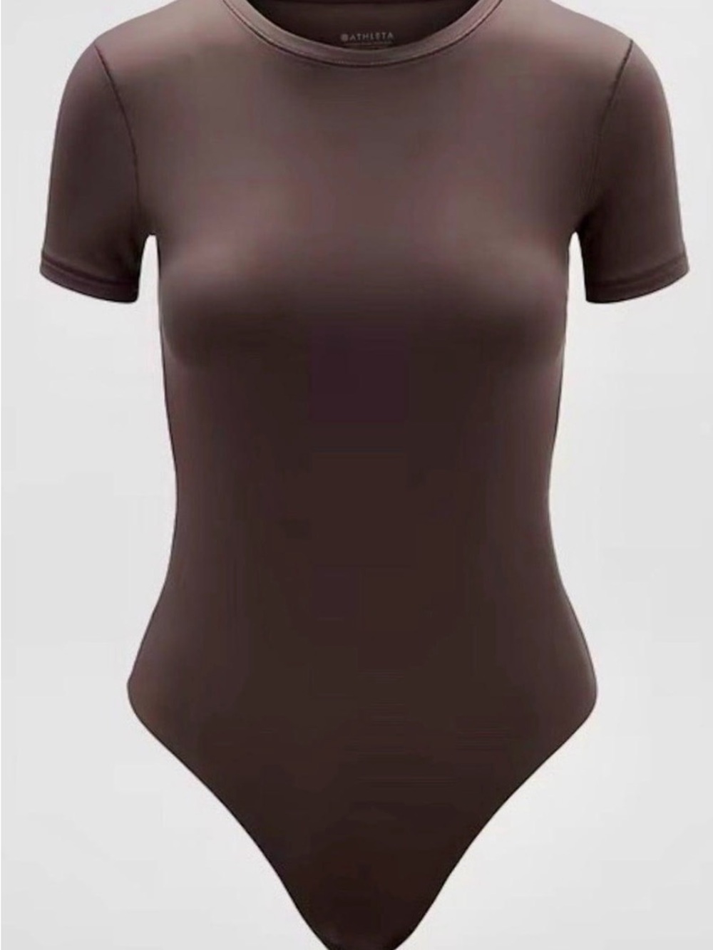Athleta BodyMove Short Sleeve Crew Vitaform Bodysuit